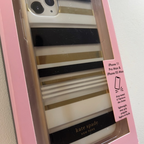 Kate Spade New York Oceanside Stripe, iPhone 11 Pro Max Case Open Box - Picture 4 of 8